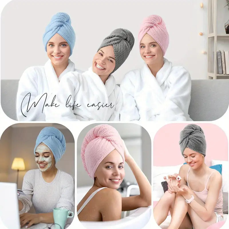 Soft HairTowel - By Luxora