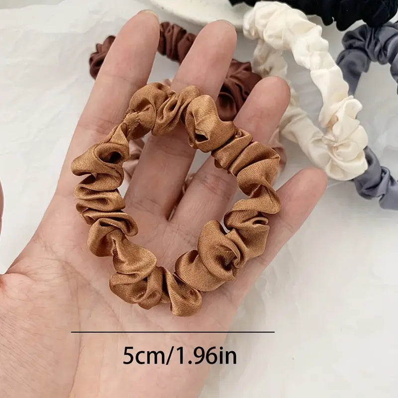 LuxeSatin Scrunchies - By Luxora